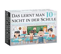 Das Lernt Man Nicht in der Schule Card Game from 10 Years with 54 Cards Knowledge Game for Children and Adults Educational Game About General Knowledge and World Facts for Game Night