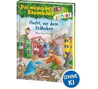 Das magische Baumhaus junior (Band 22) - Flucht vor dem Erdbeben: Kinderbuch zum Vorlesen und ersten Selberlesen - Mit farbigen Illustrationen - Für Mädchen und Jungen ab 6 Jahre