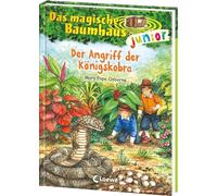 Das magische Baumhaus junior (Band 39) - Der Angriff der Königskobra: Kinderbuch zum Vorlesen und ersten Selberlesen - Mit farbigen Illustrationen - Für Mädchen und Jungen ab 6 Jahren