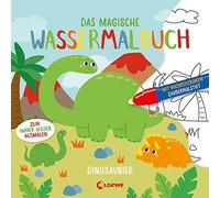 Das magische Wassermalbuch - Dinosaurier: Male , Kreativ.