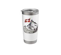 Das Matterhorn in Zermatt: A Symbol der Schweiz Stainless Steel Insulated Tumbler