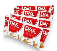 Das Modelling Putty by Fila - 150g Packet of Air Drying Easy Mould Clay White - Pack of 4