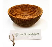 das Olivenholzbrett Olive Wood Cereal Bowl Side Dish from 8cm Diameter - 18cm
