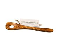 das Olivenholzbrett Olive Wood Spatula with Hole Risotto Spoon from Approx. 25cm - 35 cm