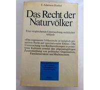 Das Recht der Naturvölker.