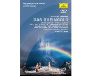 DAS RHEINGOLD (GA) - LUDWIG/MORRIS/LEVINE/MET DVD NEW WAGNER,RICHARD