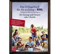 Das Schlagerbuch für Alt und Jung XXL Songbook voice and guitar or ukulele (very
