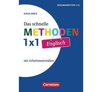 Das schnelle Methoden-1x1 Englisch: Differenzie, Zerck Paperback.