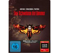Das Schweigen der Lämmer - Limitiertes SteelBook (4K Ultra HD+Blu-ray+Bonus-Blu-ray) [Region B] [1991]