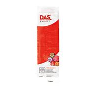 DAS Smart Oven Bake Modelling 350g Clay, Scarlet Red, For Professionals and Hobbyists
