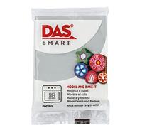 DAS Smart Oven Bake Modelling 57g Clay, Metallic Silver, For Professionals and Hobbyists