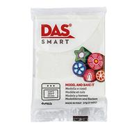 DAS Smart Oven Bake Modelling 57g Clay, White Glitter, For Professionals and Hobbyists