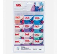 DAS : Smart Polymer Clay : Pastel Colours : Set of 12