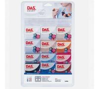 DAS : Smart Polymer Clay : Warm & Cold Colours : Set of 12