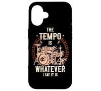 Das Tempo ist, was immer ich sagen - Drum Kit Case for iPhone 16