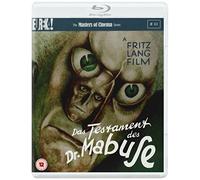 DAS TESTAMENT DES DR MABUSE [THE TESTAMENT OF DR. MABUSE] (Masters of Cinema) BLU-RAY [1933]