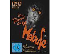 Das Testament des Dr. Mabuse - limitiertes Mediabook, restaurierte Fassung (DVD + Blu-ray)