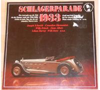 Das waren Schlager 1933 - Joseph Schmidt, Comedian Harmonists, Willy Fritsch, Hans Albers.. / Vinyl record [Vinyl-LP]