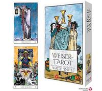 Das Weiser-Tarot - Tarot von A.E. Waite in den ursprünglichen Aquarellfarben (78 Karten illustriert von Pamela Colman Smith mit Booklet): 78 Karten und Booklet
