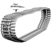 DAS WERK 16004 1/16 Pz.III/StuG III Winterketten (Winter Track) Set Model Kit