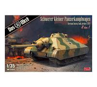 Das Werk 35019 Schwerer Kleiner Panzerkampfwagen 1944 2-in-1 Tank 1:35 Model Kit (USCDW35019)