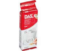 DAS White 250g Air Hardening Modelling Clay in a Hangable Pack, Non Bake, Ready To Use, Suitable for All Ages, For Professionals & Hobbyists