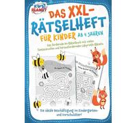 Das XXL-Rätselheft für Kinder ab 4 Jahren: Das fördernde A4-Rätselbuch mit fantasievollen und herausfordernden Labyrinth-Rätseln. Die ideale Beschäftigung im Kindergarten- und Vorschulalter!