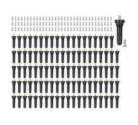 Dasbecan 100pcs 17-20008 TPMS Snap-in Tire Pressure Sensor Valve Stem Compatible with Chevy GMC Ford Dodge Cadillac Buick Chrysler RAM Lincoln Pontiac Subaru
