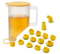DASBET 15-Piece Oil Funnel Kit 1.5 Quart/ 1.42 L