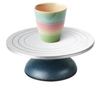 DASBET 30cm/12in Pottery Wheel Heavy Duty Turntable Pottery Sculpting Wheel with Non-Skid Base Pottery Metal Banding Wheel for Clay Ceramics & Decorating