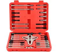 DASBET 46Pcs Harmonic Balancer Puller Set, Steering Wheel Puller, Gear Puller, Crank Shaft Pulley w/Case