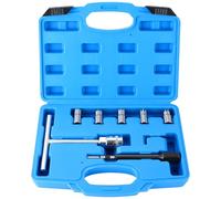 DASBET 7PCS Diesel Injector Seat Cutter & Cleaning Kit | Diesel Fuel Injector Knife Set, Carbon Remover, Universal Injector Seat Cutting Tool for Cars and LCVs