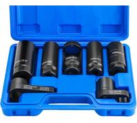 DASBET 7PCS O2 Oxygen Sensor & Oil Pressure Sending Master Sensor Socket