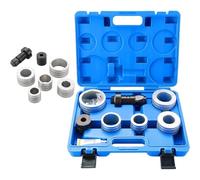 DASBET Exhaust Pipe Expander Tool Set 28mm Exhaust Pipe Stretcher Kit 1-5/8 to 4-1/4 Inches Muffler Pipe Spreader Automotive Car Tool Kit for Tail Pipe Tube