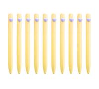 Dasbsug 10pcs 1.0mm Love Heart Ballpoint Smooth Writing Gift School Supplies for Student Love Heart Ballpoint Oil