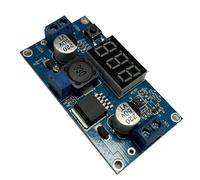 Dasbsug 2.5A Adjustable Step Up Power Supply Module Featuring Digital Voltmeter And Voltages Regulation For Electronics High Efficiency Dcdc Converters Module