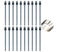 Dasbsug 20Pcs/Pack Felts Styluses Nibs With Portable Pen Clip For Remarkable Scribes Write Styluses Various Touch Devices Felts Refills