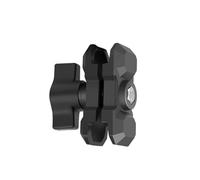 Dasbsug 25mm Ball Head Connector Arm Quick Detach Suitable For Action Cameras Aluminum Alloy Clamp Quick Install Design Motion Camera Accessory