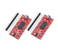 Dasbsug 2Pcs A3967 EasyDriver Stepper Motor Driver Motor Controller Board Development Board Printer A3967 Module Bipolar Control