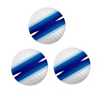 Dasbsug 3pcs Enhancing Accuracy 3 Layer Games For Competition 360 Degree Precisions For Women Men Golf Balls