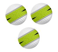 Dasbsug 3pcs Enhancing Accuracy 3 Layer Games For Competition 360 Degree Precisions For Women Men Golf Balls