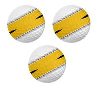 Dasbsug 3pcs Enhancing Accuracy 3 Layer Games For Competition 360 Degree Precisions For Women Men Golf Balls