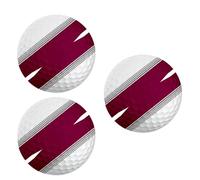 Dasbsug 3pcs Enhancing Accuracy 3 Layer Games For Competition 360 Degree Precisions For Women Men Golf Balls