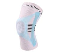 Dasbsug Athletic Knee Sleeve With Spring Stabilizers Breathable Shock Absorption Patella Knees Brace For Fitness Running Elastic Knee Protectors For Gym Fitness