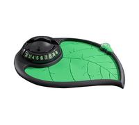 Dasbsug Car Dashboard Mat 360 Degree Rotating Phone Holder Auto Holder Shape Stand with Anti-Slip Pad & Number Plate Flexible ABS Automotive Stand