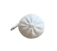 Dasbsug Cartoon Steamed Stuffed Bread Protective Cover For Professional 2 Silicone Charging Box Case With Hanging Hook Creative Protective Case