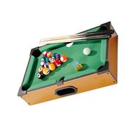 Dasbsug Compact Tiny Wooden Billiards Table Toy Transportable Shih Tzus Inside Entertainment Safe Substance Family Entertainment Game Toy Billiards