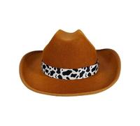 Dasbsug Cow Design Cowgirl Hats For Boys Girls Cozy Construction Six Color Choices Photo Props Party Cow Print Cowboy Hats For Children
