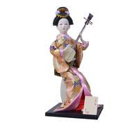 Dasbsug Elegant 12Inch Kimono Dolls Decors Kimono Geisha Dolls Suitable For Japanese Cuisines Establishments And Room Japanese Cultural Ornamentation