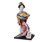 Dasbsug Elegant 12Inch Kimono Dolls Decors Kimono Geisha Dolls Suitable For Japanese Cuisines Establishments And Room Japanese Cultural Ornamentation